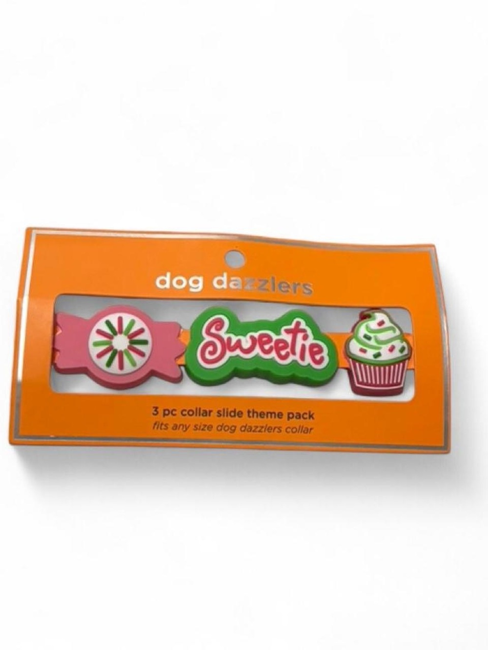 Hanover Dog Dazzlers Sweet Treat Pet Collar Charm Set Candy Cupcake 3pc